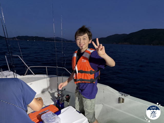 親子で爆釣狙い！白イカ釣り R7.7.25